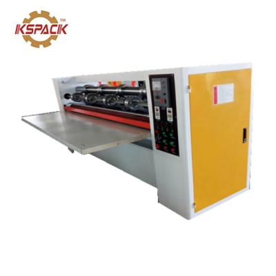 China Corrugated Board Manual Adjustment Slitter Scorer Machine 4 Blade 6 Scorers Or 5 Blade 8 Scorers for sale