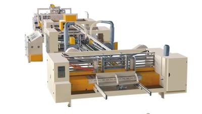 China Double Drive Servo 120m/Min Carton Box Stitching Machine Automatic Corrugated Gluing for sale