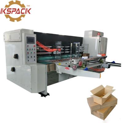 China Automatic Feeding Rotary Slotter Machine Corrugated Carton Box Making for sale