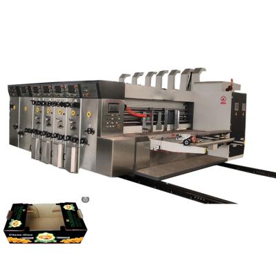 China Full Servo Flexo 1800mm Corrugated Board Printing Machine for sale