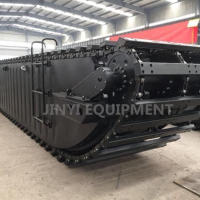 China Machinery Repair Shops 20 Tons Amphibious Pontoon Undercarriage for sale