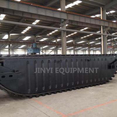 China Cheap Machinery Repair Shops Pontoon Undercarriage For Amphibious Excavator for sale