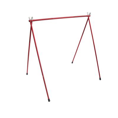 China Outdoor Quadrilateral (The Other) Adjustable Multifunctional Portable Coat Rack Metal Hanger for sale