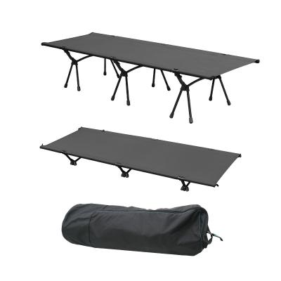 China Regular Portable Outdoor Reliable Foldable Picnic Army Aluminum Camping Cot For Travel for sale