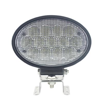 China Aluminum Alloy Oval LED Work Light 6.5inch 65w LED Work Light Flood Beam 5200LM For Agriculture Truck for sale