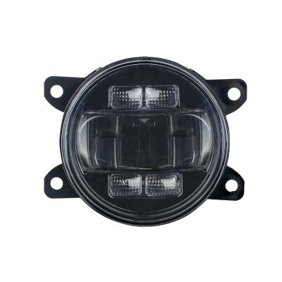 China WUKMA DRL Trun Signal Light Drive Aluminum Housing White Fog Lights For Ford Explorer 2011 2013 for sale