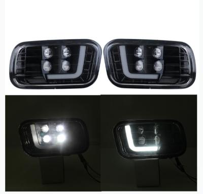 China ABS Plastic Kit For 2009 2010 2011 2012 Dodge Ram 1500/2500/3500 Smoked Lens LED Fog Light Fog Lamp With DRL for sale