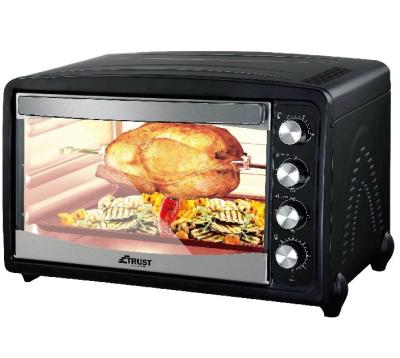 China New Design Four 70L A13 Double Grill Pizza Outdoor Glass Toaster Oven Multifunctional Electric Horno ELECTRICO Toaster Oven for sale