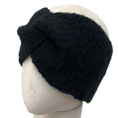 China 2021 new arrival popular women's circle wire head wear monochrome head wear for women for sale