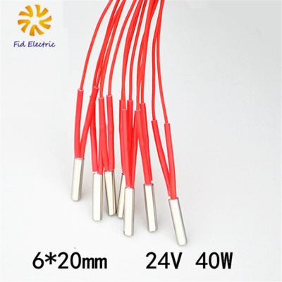 China Machinery Repair Shops Fudi mini dia 2mm, 3mm, 4mm, 5mm single-end cartridge heater pencil cartridge heating element for making machine for sale