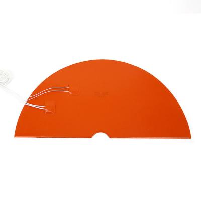 China Machinery Repair Shops Silicone heating pad of various shapes power voltage equipment matching silicone rubber heater for sale