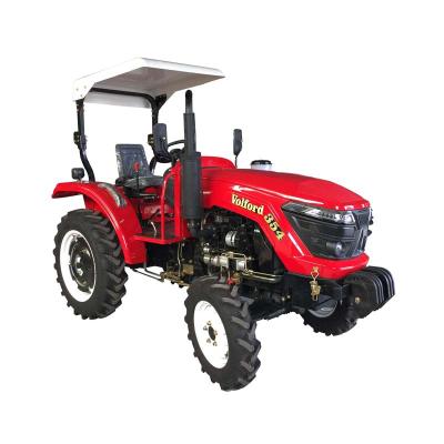 China Farms China 35hp 4x4 Hydraulic Steering Comfortable Engine Tractor With Sun Shade for sale