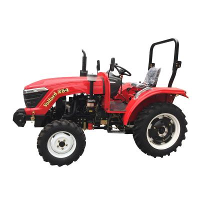 China Cultivate machine equipment 25hp 4x4 wheels agricultural tractor for sale with small mini model for sale