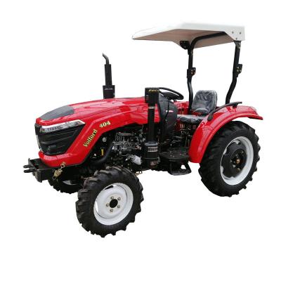 China Farms ROPS Model Tractors Prices 30hp 35hp 40hp 45hp 50hp 4wd 8+8 Shuttle Shift Chassis With Large Rear Tire for sale