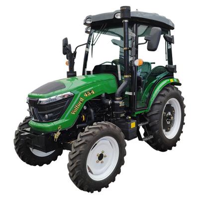 China Chinese Farms 4 Wheel Drive Farm Tractor 45hp Cabin Tractor Hot Selling For Agents for sale