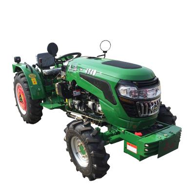 China Farms China Make Mini Small Garden Tractor 4x4 Driving With 45hp 50hp 55hp Diesel Engine Power for sale