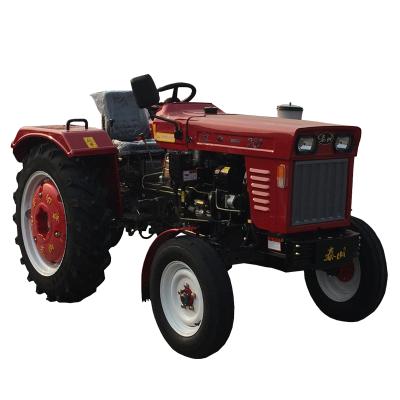 China Farms 2 Cylinders Diesel Engine 35hp 40hp 45hp 2wd Farm Wheel Tractor With Strong TS Chassis for sale