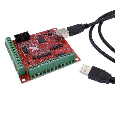 China MILLING MACH3 100Khz 4 Axis CNC USB MACH3 100Khz 4 Axis Interface Driver Motion Controller Power Board for sale