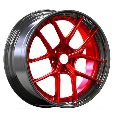 China Aluminum Alloy New Listing Passenger Car Wheels Concave Monoblock Forged Car Wheel for sale