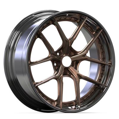 China 2023 New Arrival Luxury Aluminum Alloy Wheels Forged Deep Plate Casting Alloy Wheel for sale