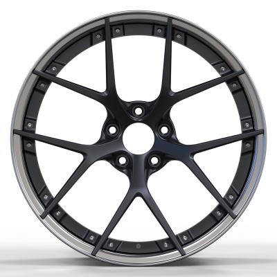 China T6061 alloy aluminum material car wheel customized aluminum forged wheels rims for sale jwl via wheels for sale