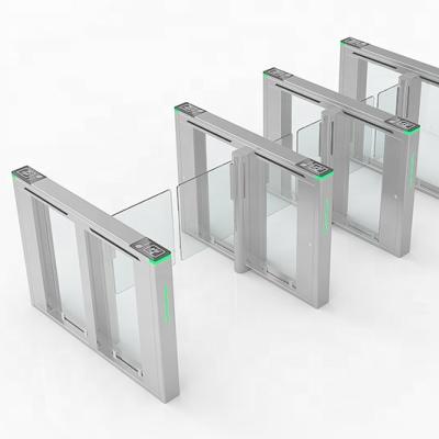 China 304 Stainless Steel Speed ​​Gate Swing Gate Barriers And Turnstiles Optical Barrier for sale