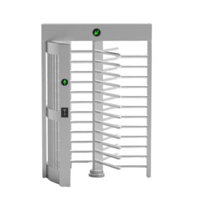 China 304 Stainless Steel High Security Barrier Gate Access Control Full Height Mechanical Turnstile Gate for sale