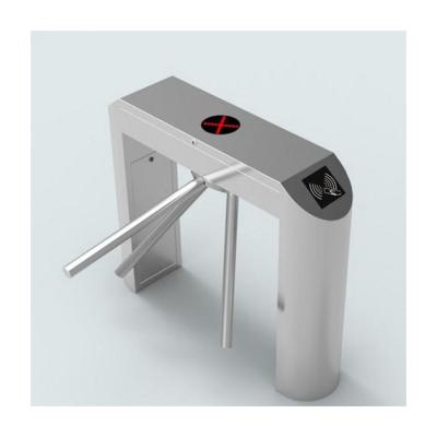 China New 304 Stainless Steel Tripod Turnstile Gate Sensitive Access Control Security Barrier Turnstile Gate for sale