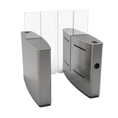 China Automatic Access Control Access Control DC Motor Sliding Turnstile Gate for sale