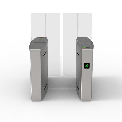 China NEW Full Sliding Access Control Turnstile Height Flap Turnstile Security Access Control for sale