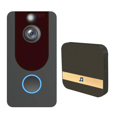 China Background assets wake up ring 2022 hottest smart wireless doorbell camera night vision wifi door phone video intercom doorbell V7 for sale