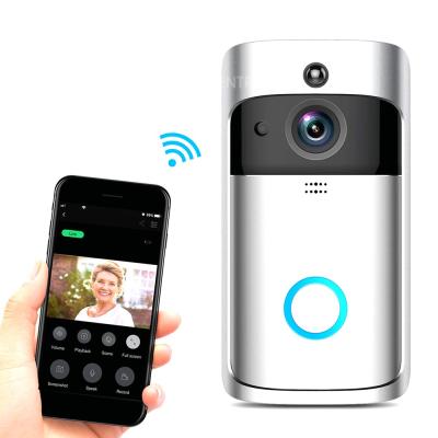 China Ring Video Doorbell Video Doorbell V5 Wifi FVD1100 Waterproof with Camera and Monitor iCloud Storage / 3 Batteries for sale