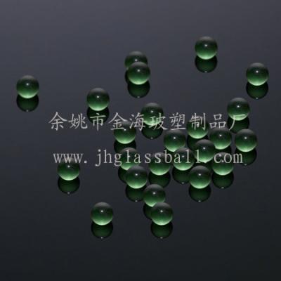 China Transparent Green Glassball With G100 Prime Soda Lime Glass Balls Customization for sale