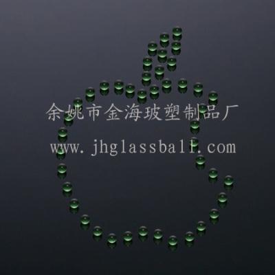 China Sprayer Accessories Ball Green Glassball With G100 Soda Lime Glass Balls for sale