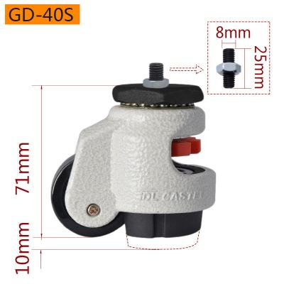 China EDL 50kg-1000 Kg Rodagens, Rodagens de nivelamento com rosca GD série GDS à venda