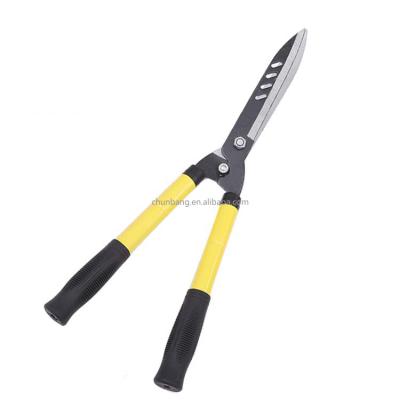 China Sales promotion anti-skid soft handle telescopic outdoor handle tree cutting shears garden hedge shear for sale