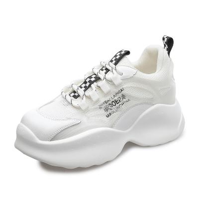 China Fashion trend BUSY GIRL NS3001 drop shipping fashion style women high quality chunky sneakers shoes breathable walking sneakers for ladies for sale