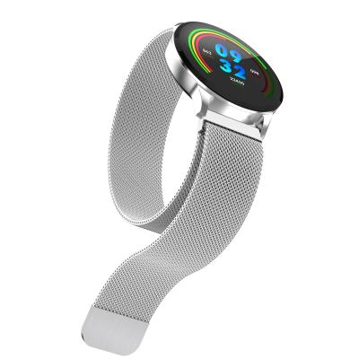 China Full Round Touch Screen Smart Shape Luxury Ladies BT Blood Pressure Pedometer Mens Womens Waterproof Smartwatch Wrist Watch for sale