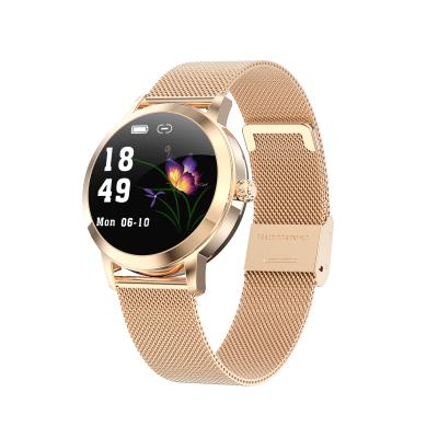 China Heart Rate Monitor Sleep Monitoring Touch Screen Smart Watch Waterproof Women Wristband Smartwatch Beautiful Connect Band IOS Android for sale