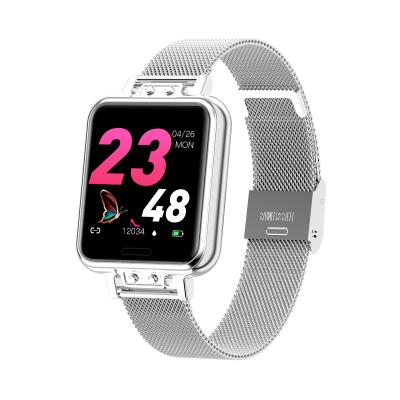 China Hot Selling Touch Screen Smart Watch ZL13 Reloj Smartwatch Heart Rate Women Smart Watch Band Strap for sale