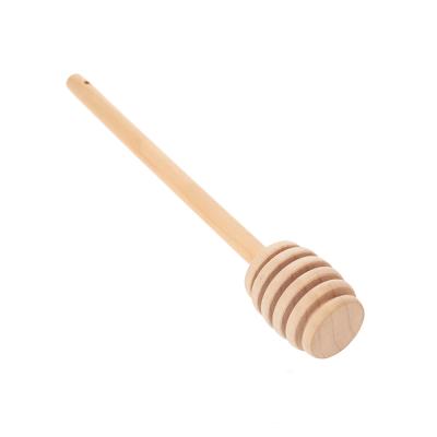 China Beech Stir Stick Coffee Simple Honey Jam Dipping Stick Stocked Tool for sale