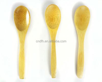 China Traditional wholesale small bamboo spoon for kids dinner natural bamboo spoon for sale