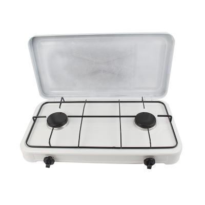 China Camping Camp BBQ 2 Burner Gas Cooker Stove for sale