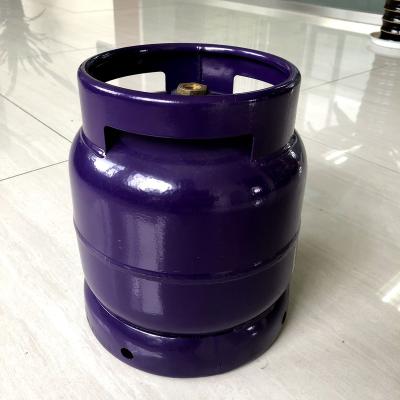 China 3kg portable LPG cook propane cylinder lpg cylinder home gas bottle for sale