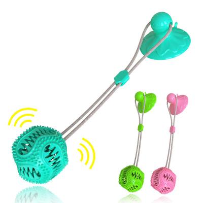 China Viable Factory Wholesale Durable Surgeon Hanging Out Dog Ball Toy Leaking Food Ball Pet Interactive Toys for sale