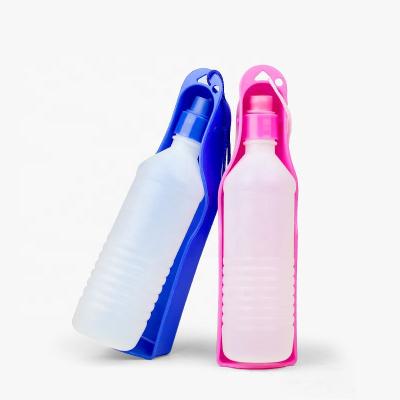 China Sustainable Bpa Free Travel 500ml Portable Water Bottle For Dog for sale