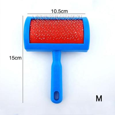 China Direct Wholesale Viable Manufacturer Pet Comb Dog Grooming Cat Brushes Grooming Tool Middle Size for sale