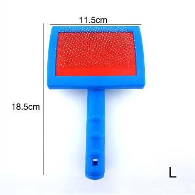 China Viable Hot Selling Pet Comb Dog Grooming Cat Brushes Grooming Tool Lager Size for sale