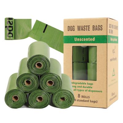 China Amazon Sustainable Best Selling Environmentally Degradable Pet Waste Pet Waste Bag Poop Bag for sale