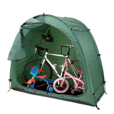 China Portable Foldable Bike Tent Bicycle Storage Shed Tent Cover Waterproof Outdoor Anti-dust Foldable Extended Type for sale